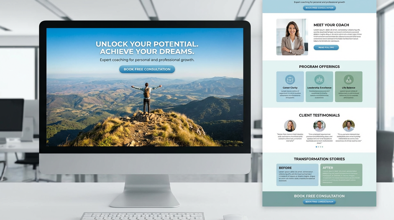 Coaching Business website